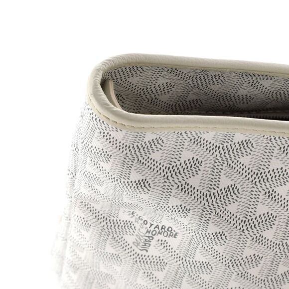 Goyard Artois Tote Coated Canvas MM White - Picture 7 of 8